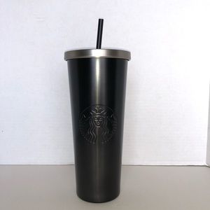 NWT Starbucks Black Stainless Steel 24 oz. Tumbler